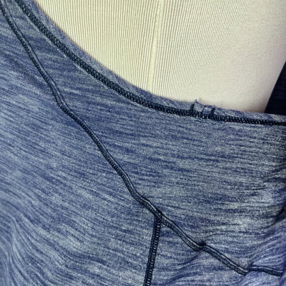 Lululemon Size 6? Long Distance Tank Racerback Heathered Blueberry Jam - Picture 5 of 7